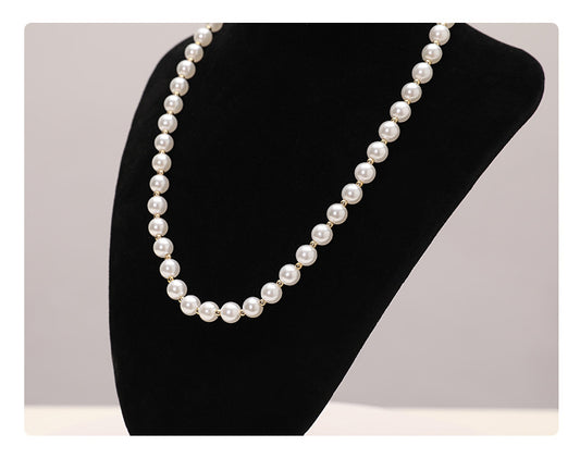 Pearl necklaces, pearl necklaces, bracelets, sweater chains, millet pearls, pearl jewelry, Valentine's Day gift